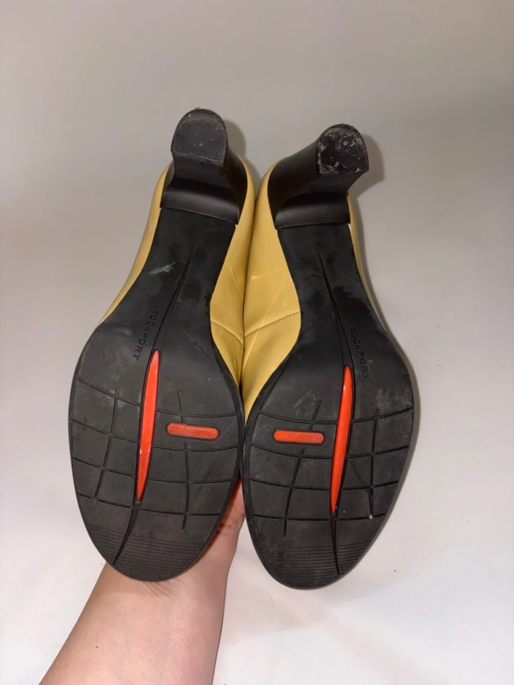 Rockport / Adidas Collab - Total Motion Patent Round-Toe Heels Size 9.5‎